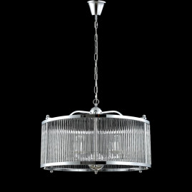 Подвесная люстра Crystal Lux Tadeo SP6 D600 Chrome/Transparente