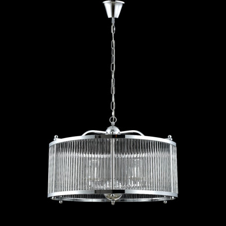Подвесная люстра Crystal Lux Tadeo SP6 D600 Chrome/Transparente