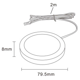 Светильник накладной мебельный 12V Mobiled Lightstar 036540