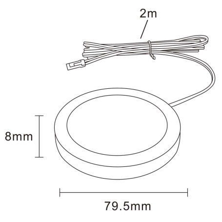 Светильник накладной мебельный 12V Mobiled Lightstar 036540