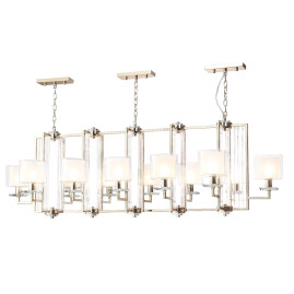Подвесная люстра Crystal Lux Nicolas SP12 L1600 Gold/White