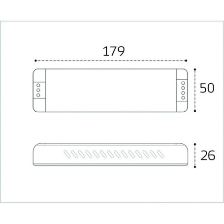 Блок питания для светодиодной ленты Italline M04-514 ITA-24V-200W