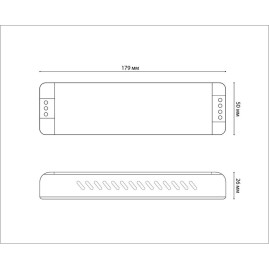 Блок питания для светодиодной ленты Italline M04-514 ITA-24V-200W