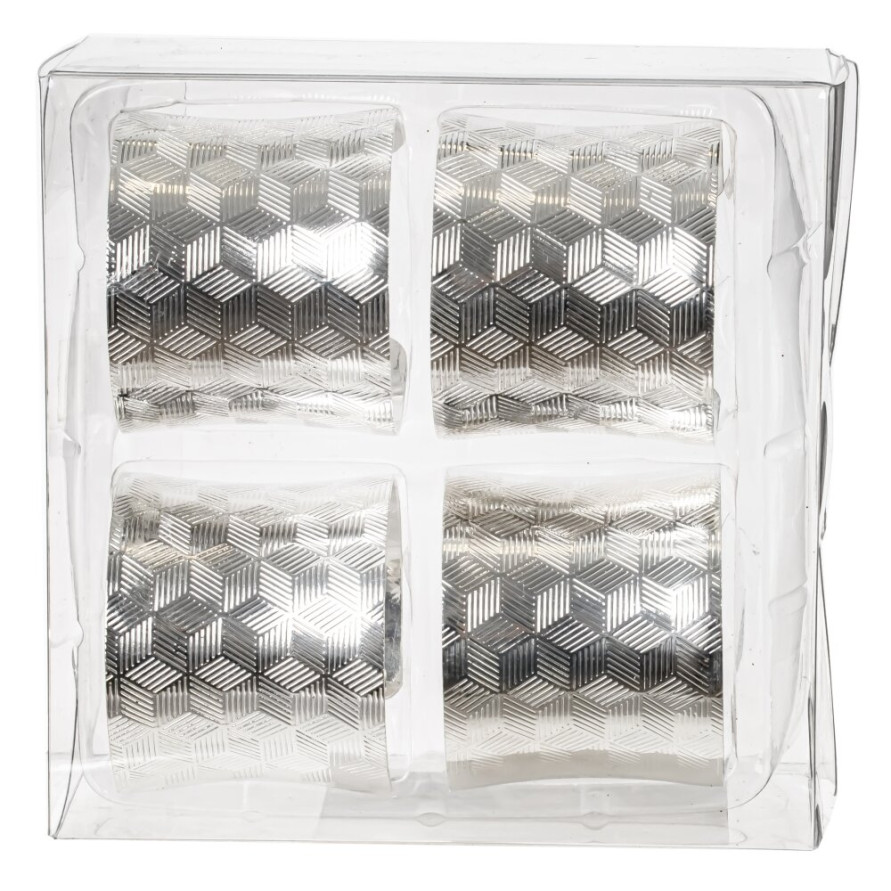 Набор из 4-х колец для салфеток, L11 W4,5 H11 см