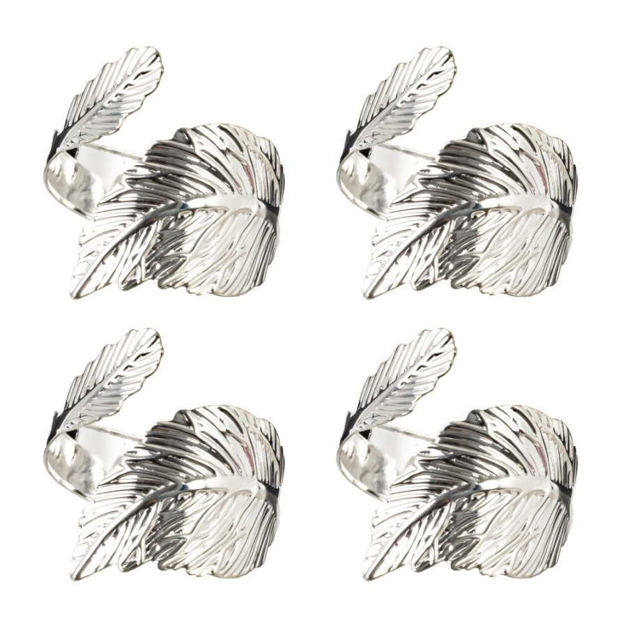 Набор из 4-х колец для салфеток, L11 W4,5 H11 см