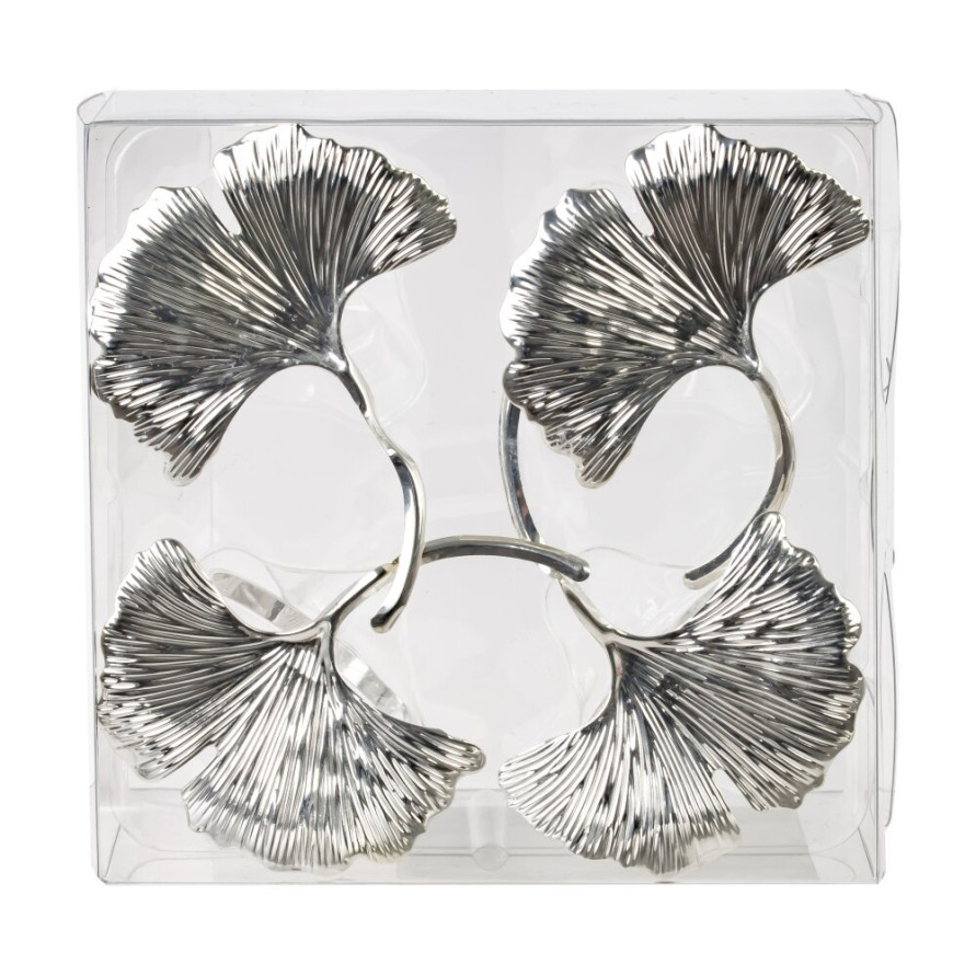 Набор из 4-х колец для салфеток, L11 W4,5 H11 см