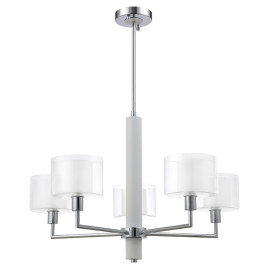 Подвесная люстра Crystal Lux Maestro SP-PL5 Chrome