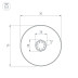 Встраиваемый профиль SL-ROUND-D70-360deg-2000 ANOD 037770