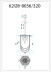 Подвесной светильник Garda Decor 62GDM-8056-320