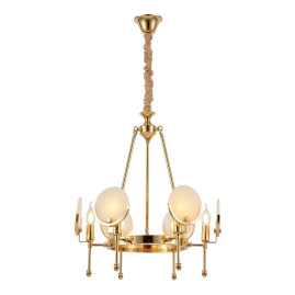 Подвесная люстра Lumina Deco Montego LDP 8010-6 F.GD
