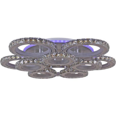 Потолочная светодиодная люстра Reluce 03900-0.3-5+5B WH+CR (RGB)