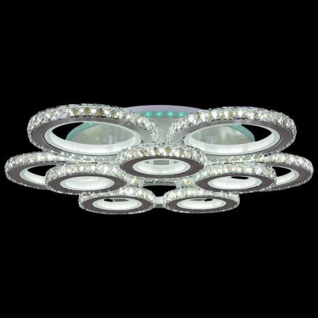 Потолочная светодиодная люстра Reluce 03900-0.3-5+5B WH+CR (RGB)