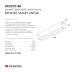 Трековый светодиодный светильник Denkirs Smart Linear DK8005-BK