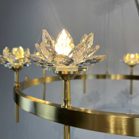 Подвесная люстра Imperium Loft Lotos 140837-26