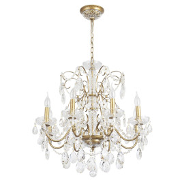 Подвесная люстра Crystal Lux Odelis SP8 Gold