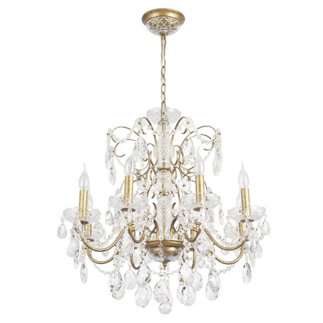 Подвесная люстра Crystal Lux Odelis SP8 Gold