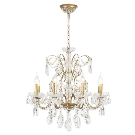 Подвесная люстра Crystal Lux Odelis SP8 Gold