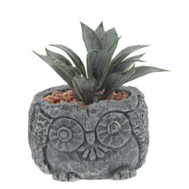 Цветочная композиция &quot;Суккулент&quot;, L11 W11 H12 см