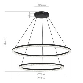 Подвесной светильник ST Luce Эвклидик SL1018.403.02