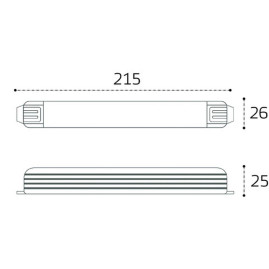 Блок питания для светодиодной ленты Italline M04-516 ITB-24V-100W