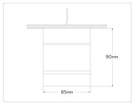 Накладной точечный светильник Ambrella light TECHNO SPOT TA1445