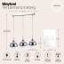 Подвесной светильник Maytoni Iceberg P012-PL-03-N