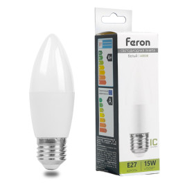 Лампа светодиодная Feron LB-980 E27 15W 4000K 52070