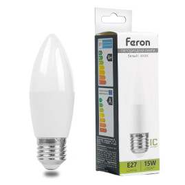 Лампа светодиодная Feron LB-980 E27 15W 4000K 52070