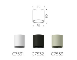 Корпус светильника Ambrella light DIY Spot C7531