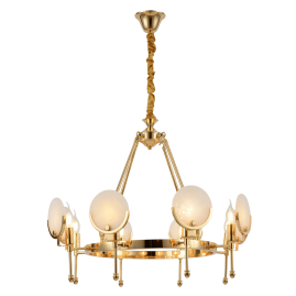 Подвесная люстра Lumina Deco Montego LDP 8010-8 F.GD