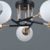 Потолочный светильник ILLUMICO IL0689-5CSQ-24 BK FGD LIBRA