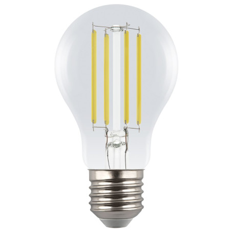 Лампа светодиодная Uniel E27 5W 3000K прозрачная LED-A60-5W/3000K/E27/CL GLY01TR UL-00011932