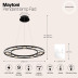 Подвесной светодиодный светильник Maytoni Fad MOD070PL-L63B3K