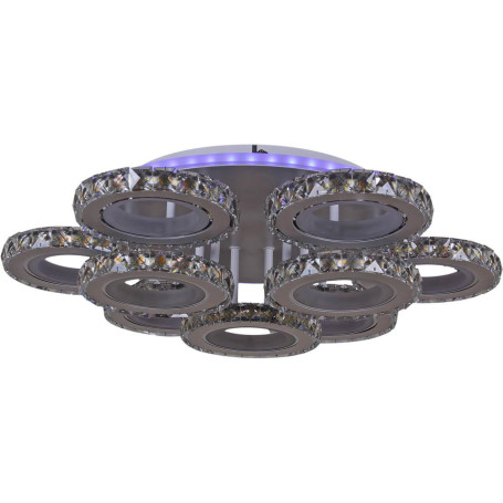 Потолочная светодиодная люстра Reluce 03900-0.3-6+3A WH+CR (RGB)