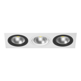 Комплект из светильника и рамки Lightstar Intero 111 (217836+217907+217906+217907) i836070607