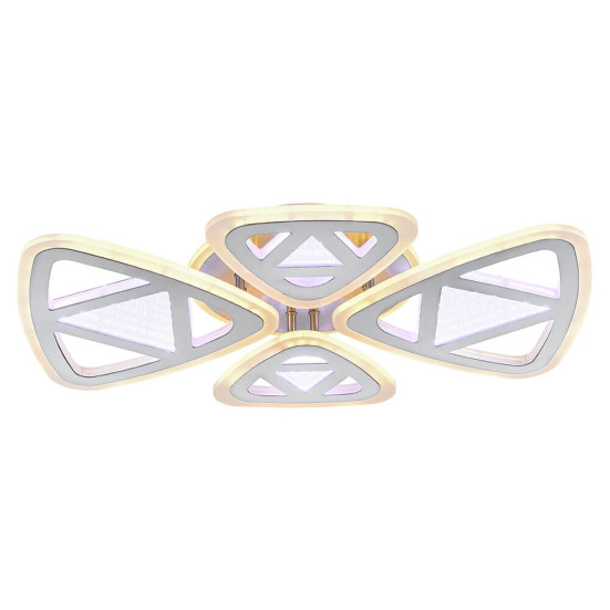 Потолочная светодиодная люстра Profit Light 8016/2+2 WHT