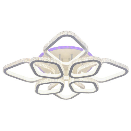 Потолочная светодиодная люстра Profit Light 8044/4+4 WHT