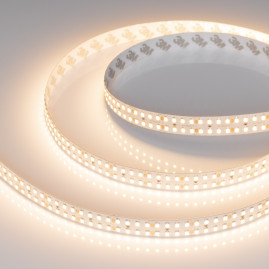 Светодиодная лента Arlight 24W/m 320LED/m 2835SMD теплый белый 5M 032604(2)