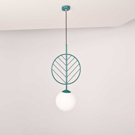 Подвесной светильник Imperium Loft Leaf B Green 312173-26