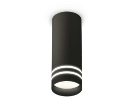 Комплект накладного светильника Ambrella light Techno Spot XS7443013 SBK/FR черный песок/белый матовый (C7443, N7142)