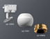 Комплект трекового светильника Ambrella light Track System XT1101023 SWH/PYG белый песок/золото желтое полированное (A2520, C1101, N7034)
