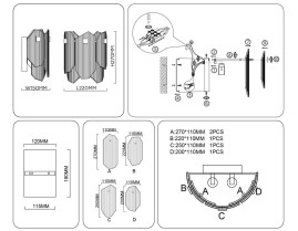 Настенный светильник Ambrella light High light LH31257