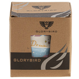 Кружка с крышкой и ложкой, 480 мл, L7,5 W7,5 H9 см