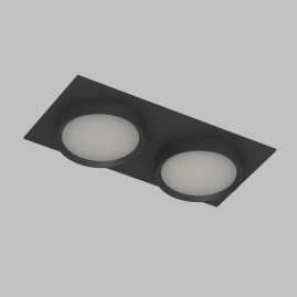 Встраиваемый светильник Denkirs Flat DK2092-BK