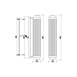 Бра Vele Luce Clarinetto VL3314W42