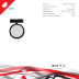 Трековый светодиодный светильник Reluce 13008-9.3-001UR magnetic LED9W BK