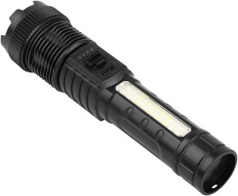 Светодиодный фонарь ЭРА UA-402 универсальный аккумуляторный 5 Вт LED + 5 Вт COB Zoom 6 режимов маячок клипса USB type C Б0069804