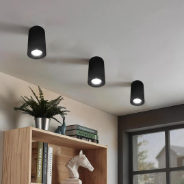 Потолочный светодиодный светильник Loft IT Tictac 10220 Black 4000K