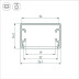 Профиль Arlight PLS-LOCK-H16-SMT-2000 ANOD 033224