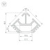 Профиль Arlight T45-2000 (CT) 016938